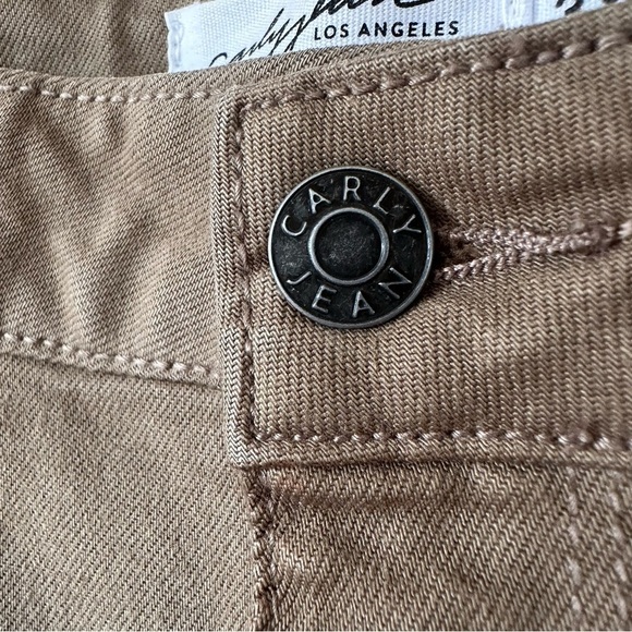 Carly Jean Los Angeles Classic High-Rise Wide Leg Pants 3X‎ - Khaki Green - NWT - Picture 8 of 13